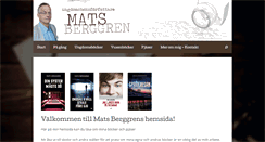 Desktop Screenshot of matsberggren.com